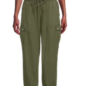 SizeTime and Tru Women's Parachute Cargo Jogger Pants – Regular  Size M (8–10)